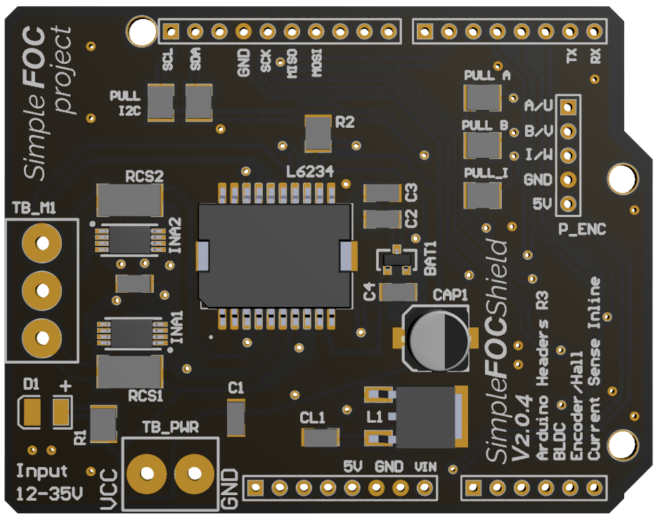 Image of SimpleFOCShield2.0.4
