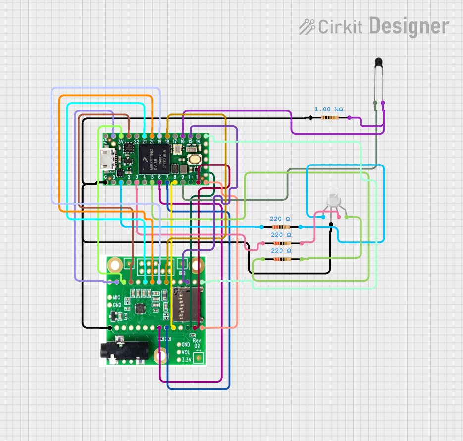 How to Use Teensy 4.0: Pinouts, Specs, and Examples | Cirkit Designer