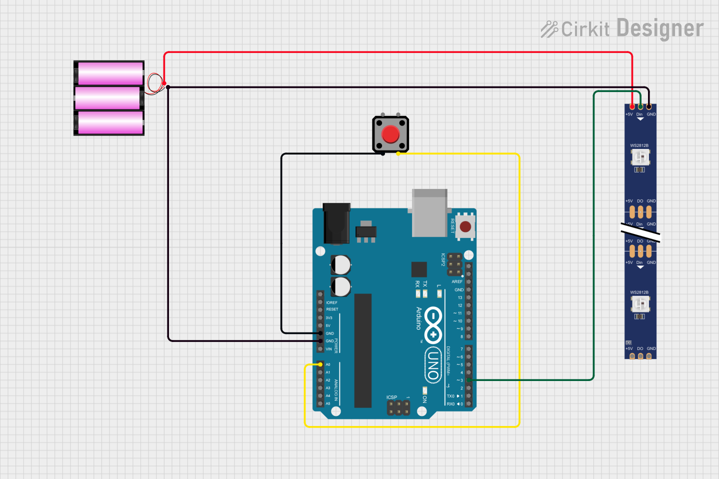 Image of rainbow_test_02: A project utilizing Adafruit LED Sequin - Royal Blue in a practical application