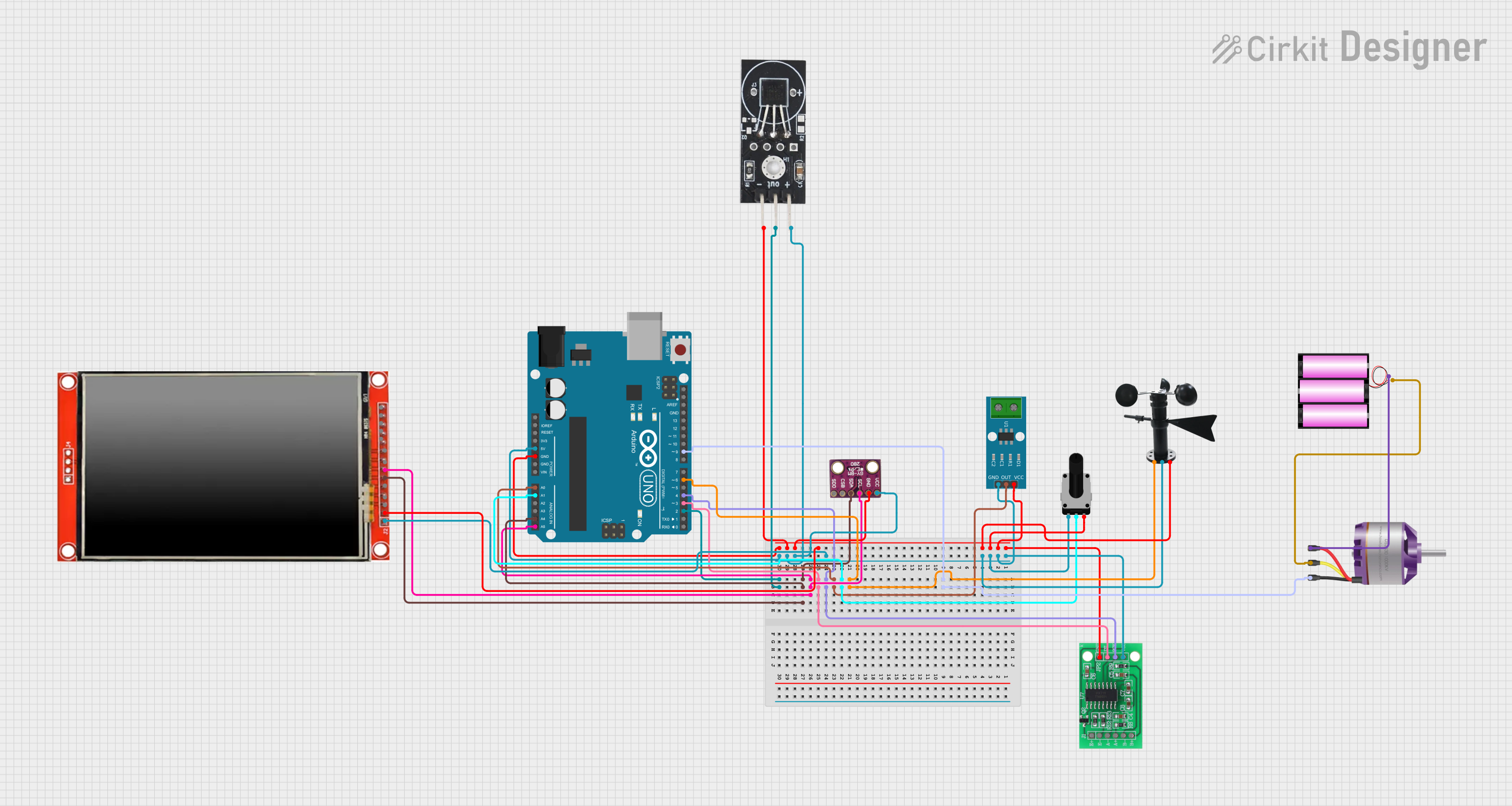Image of final year project: A project utilizing current_sensor in a practical application