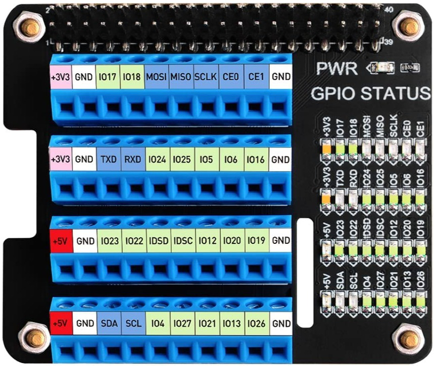 Image of GPIO Screw Terminal Hat