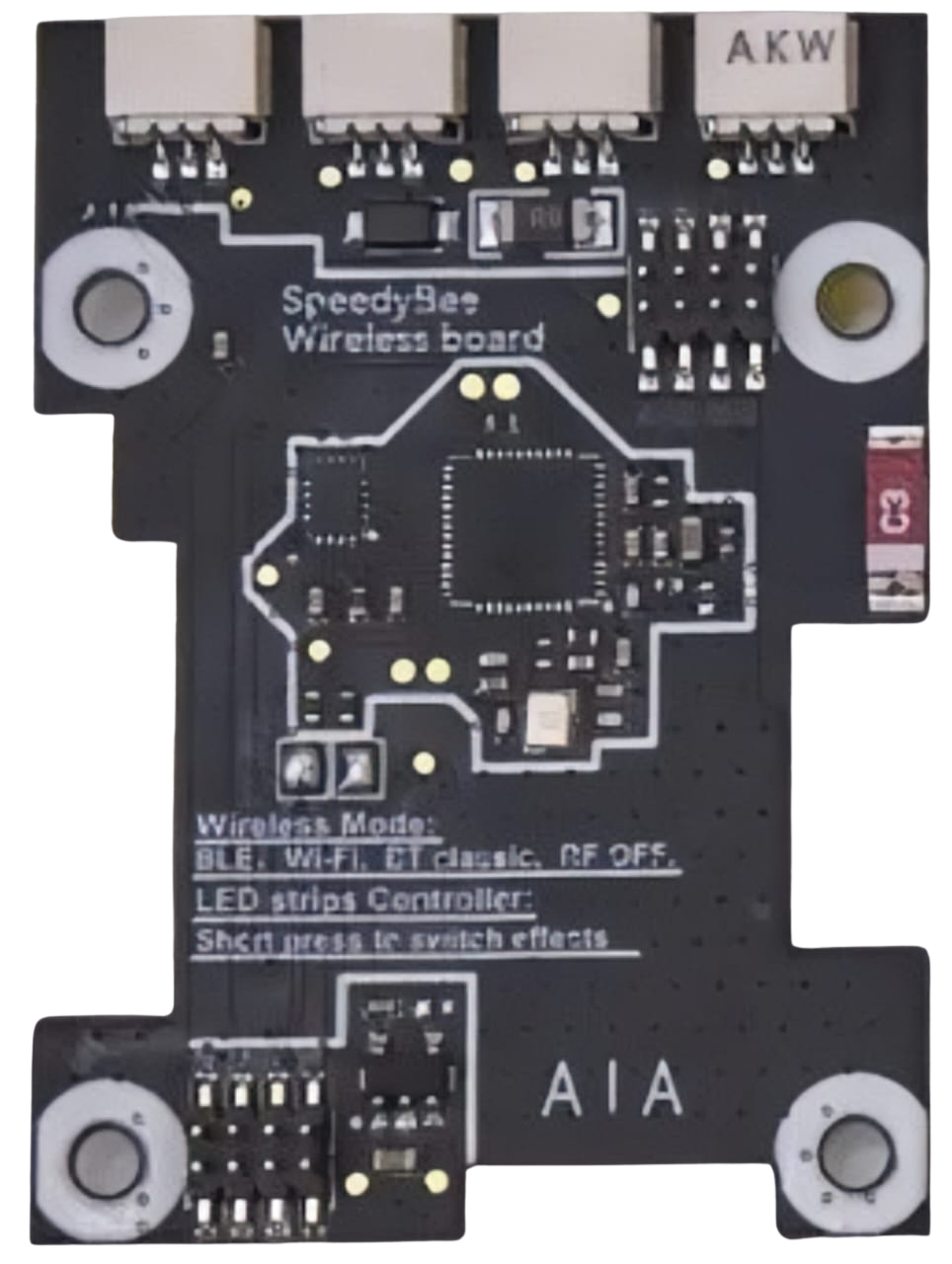 Image of SPEEDYBEE F405 WING Wires Board Back