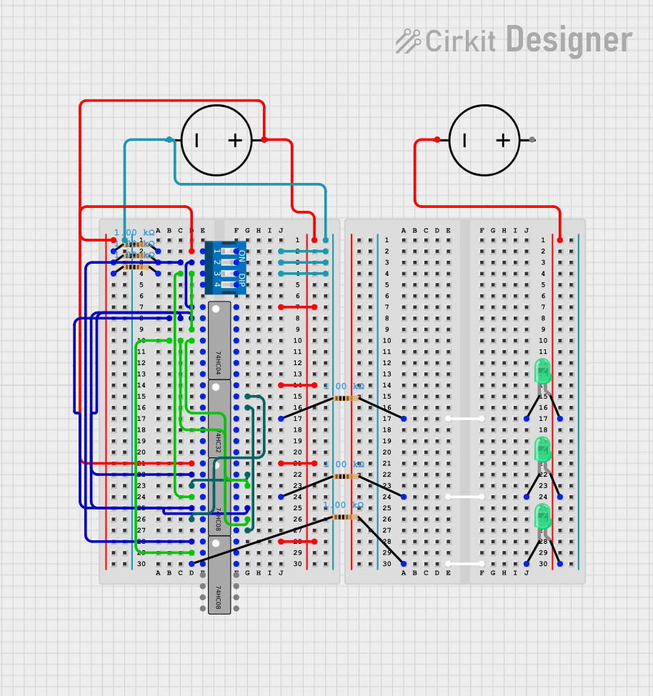 How To Use Dip Switch Position Pinouts Specs And Examples Cirkit Designer