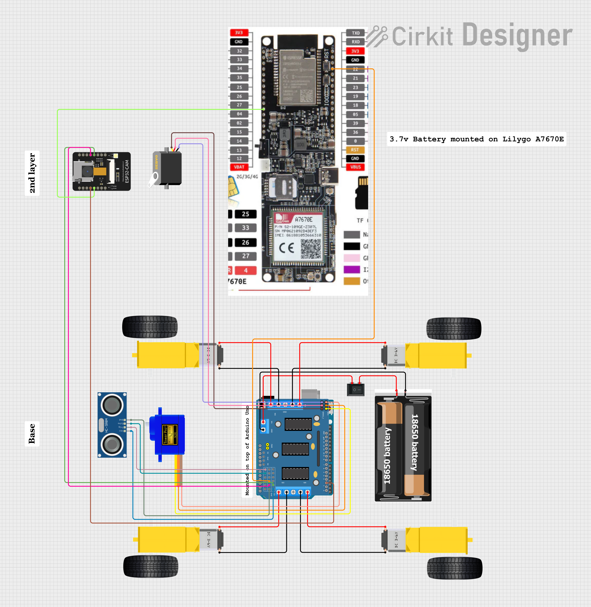 Image of Fire Detection MK3: A project utilizing SparkFun_Roshamglo in a practical application