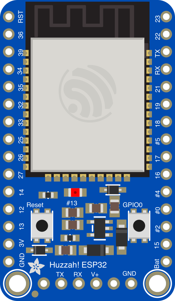 Image of ESP32 Huzzah Breakout