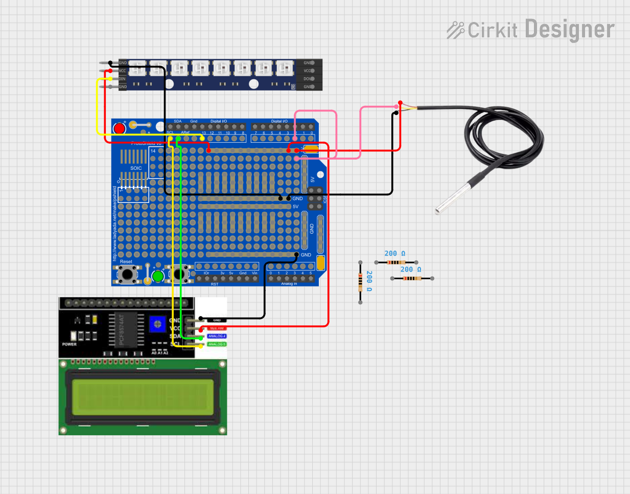 Image of wemos custom shield: A project utilizing Adafruit Perma Proto Small Mint in a practical application