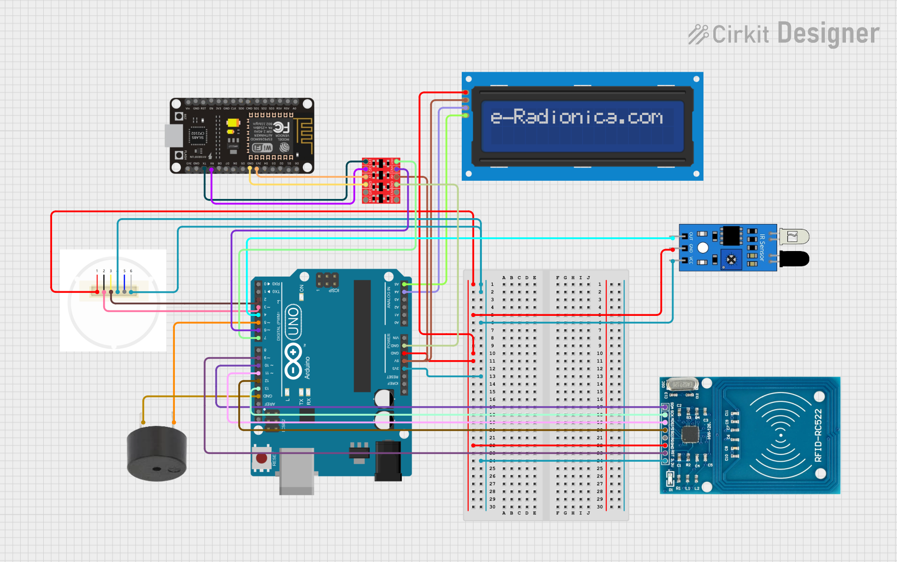 Image of SAM Mini Project: A project utilizing Arduino Fio (Funnel I/O) in a practical application