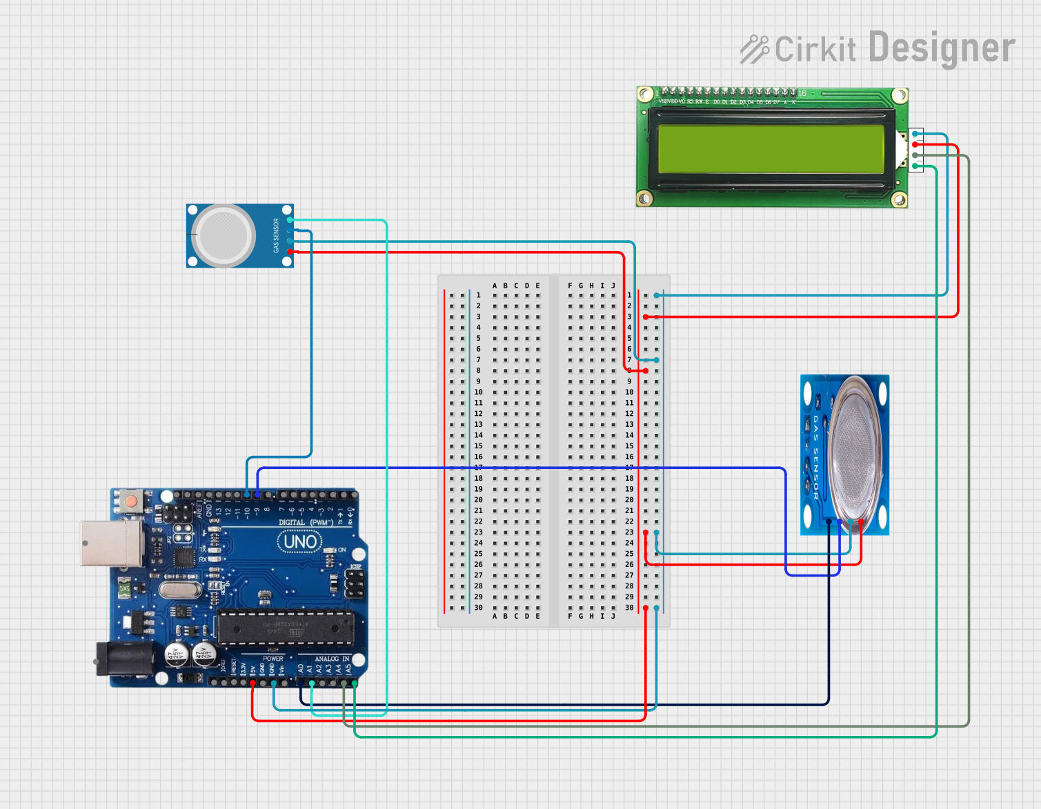 Image of O.M.C MACHINE CKT DIAGRAM: A project utilizing Arduino Uno R3 in a practical application