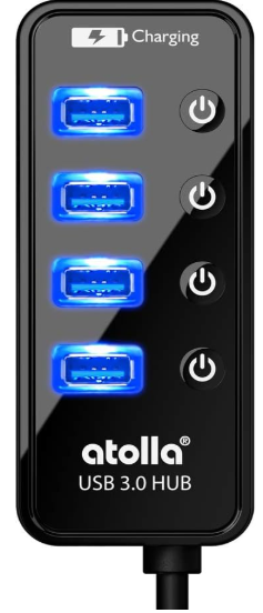 Image of Atolla 4-Port USB 3.0 Hub