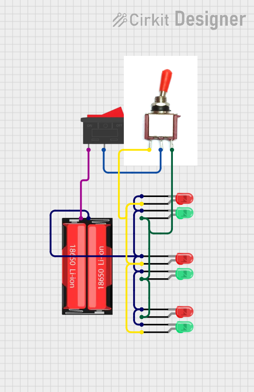 Image of simple traffic light: A project utilizing LED BadgerArray in a practical application