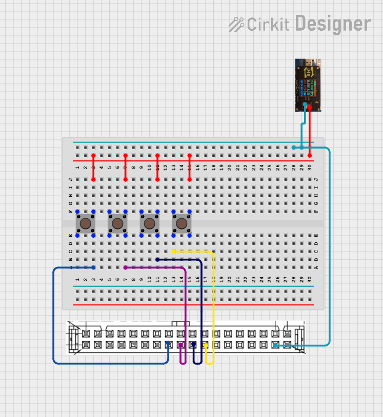 Image of connect 4: A project utilizing usb-breadboard in a practical application