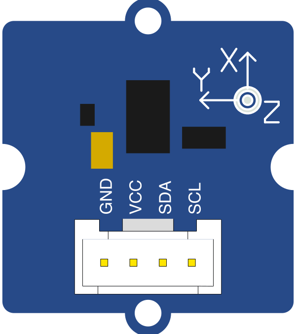 Image of Seeed Grove 3-Axis Digital Accelerometer (±16g)