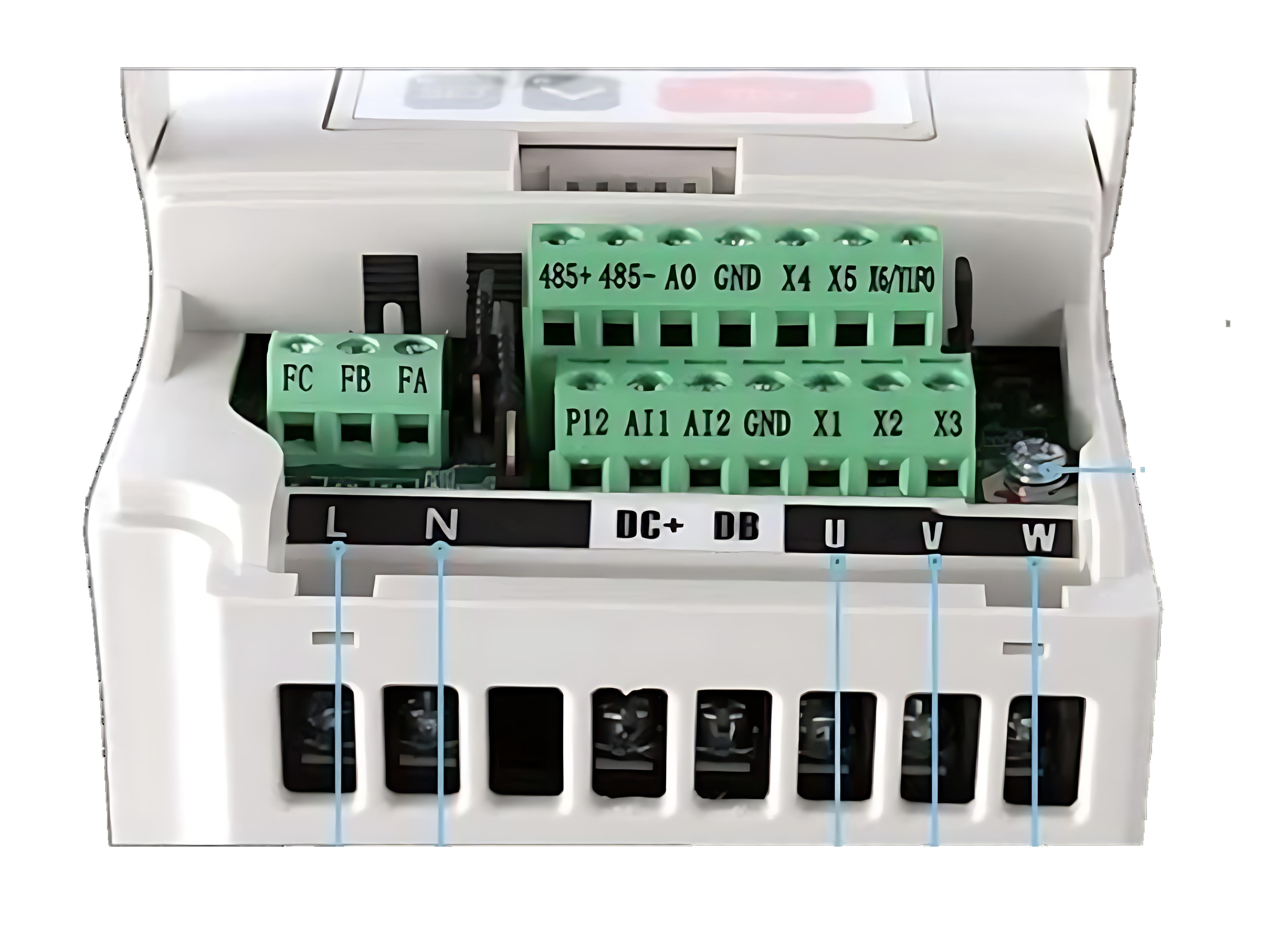 Image of 2.2KW Spindle VFD Connections