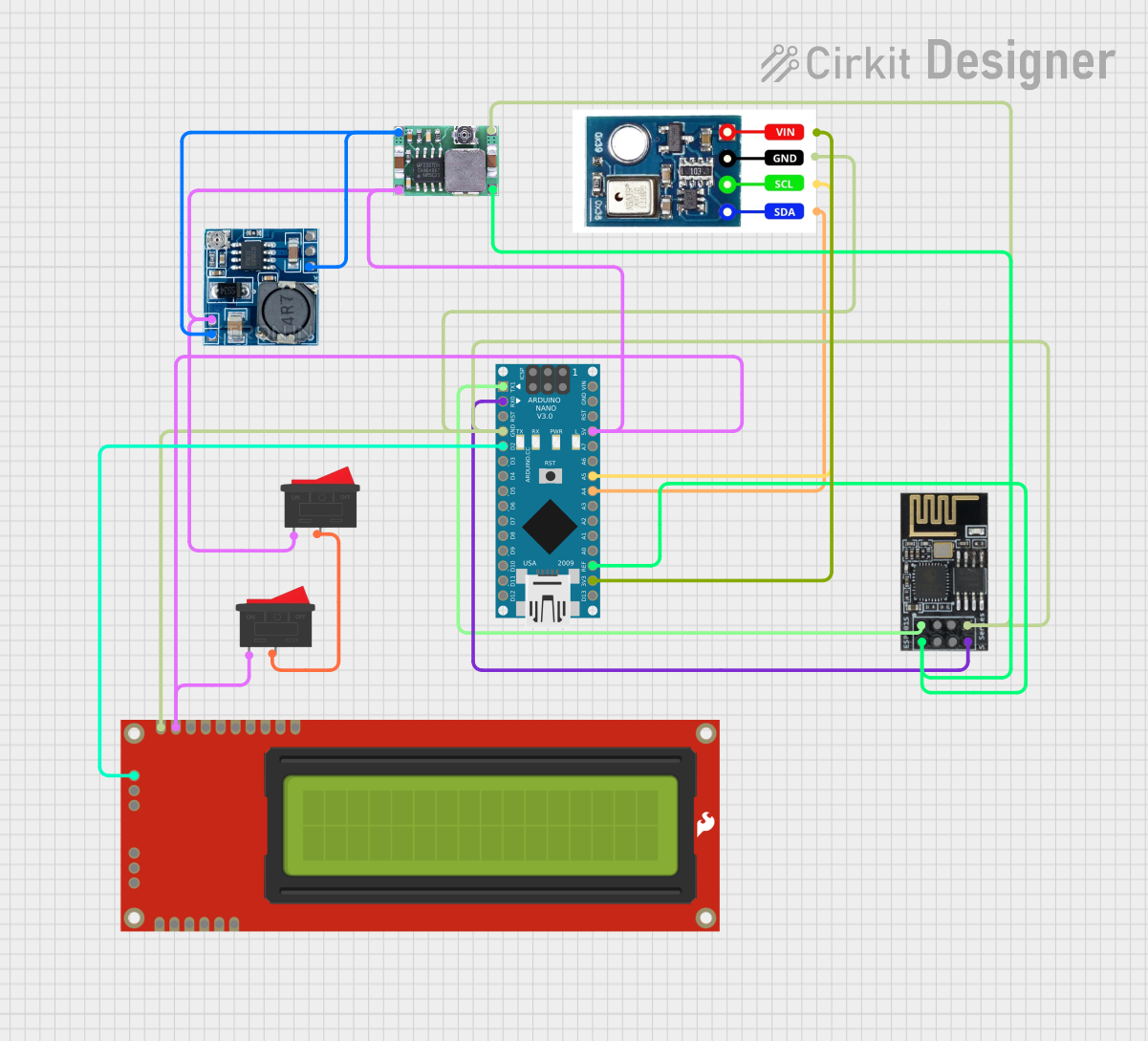 Image of Grain Moisture Monitor: A project utilizing AHT10 in a practical application