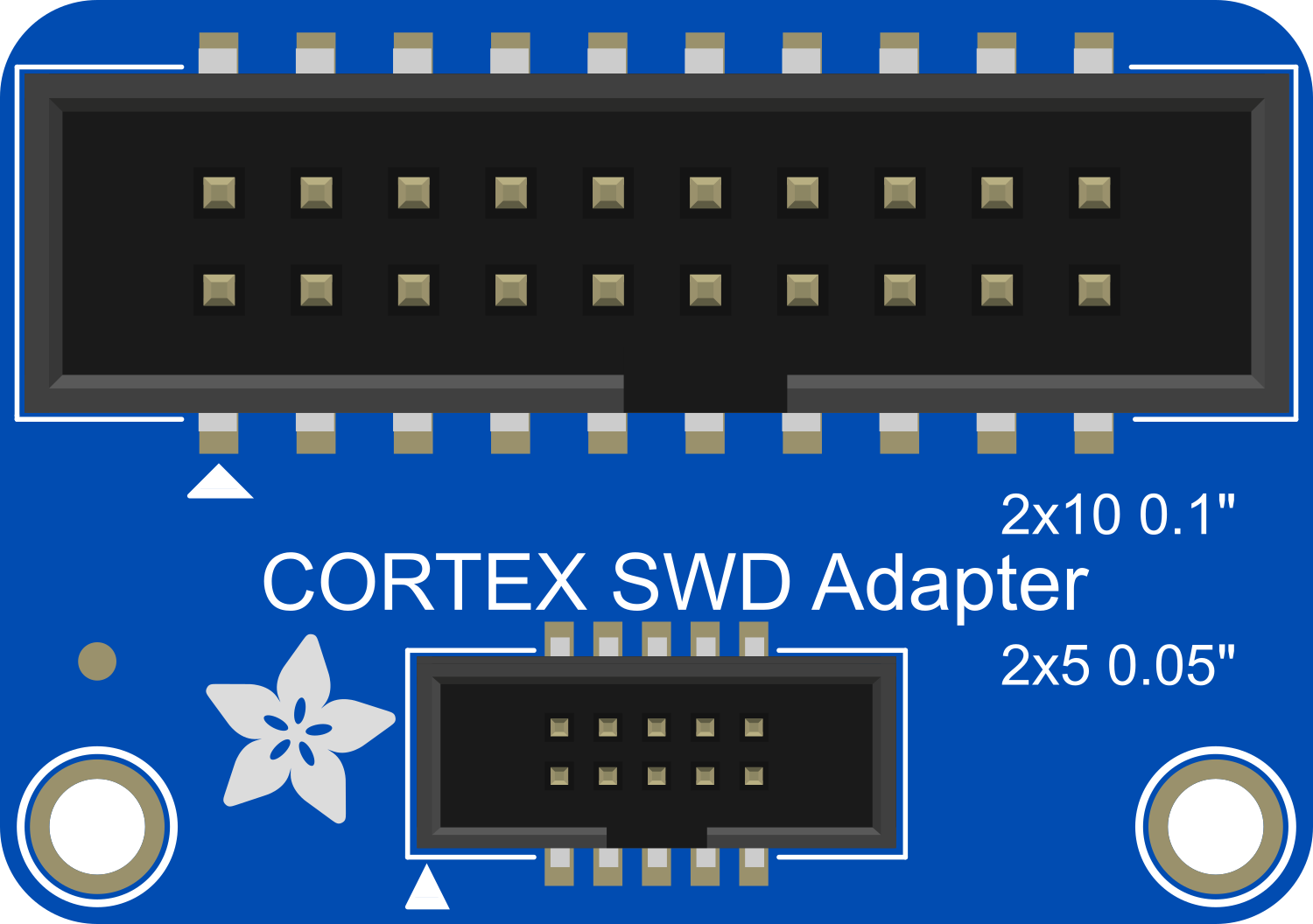 Image of Adafruit JTAG 2x10 to SWD 2x5