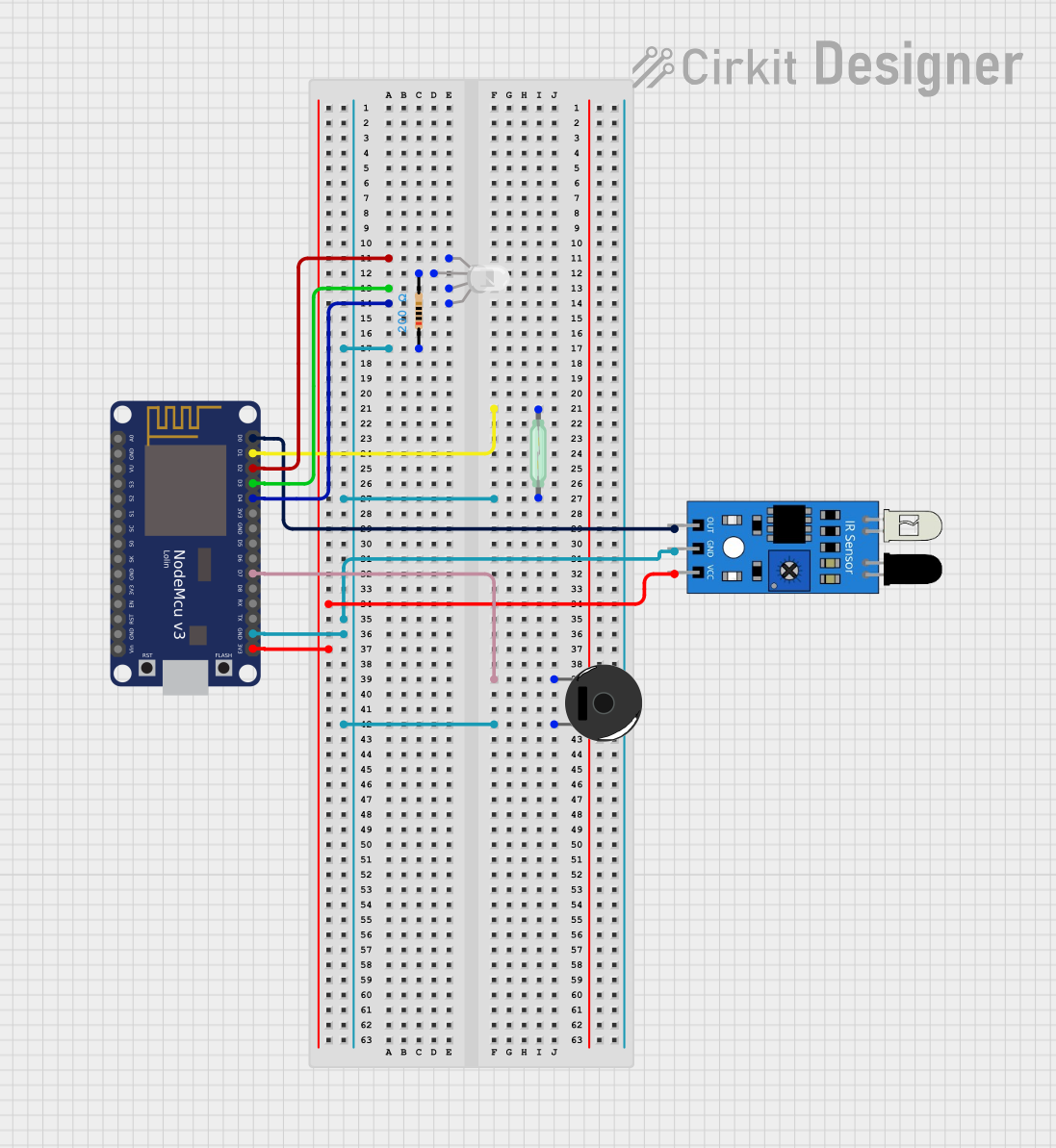 Image of EE 401 1st Demo: A project utilizing LilyPad Reed Switch in a practical application