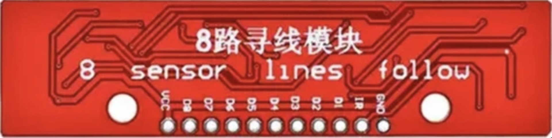 Image of MRA070A 8-Channel IR Line Sensor Module