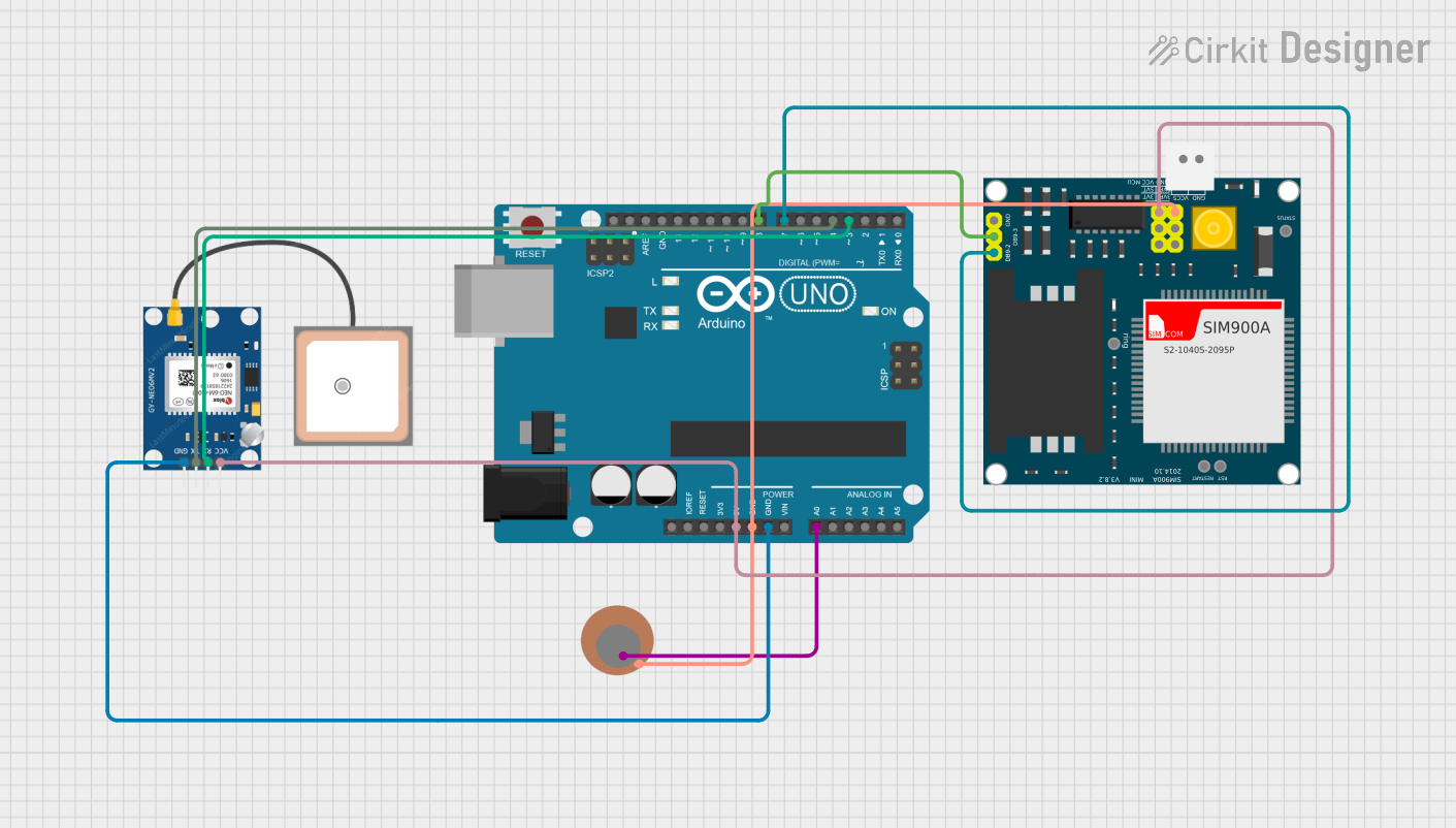 Image of INTEGRATING PIEZOELECTRIC USING GPS AND GSM: A project utilizing SIM900A Mini in a practical application