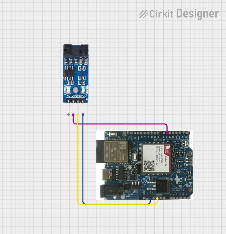 Image of LM393 to LilygoSIM7000: A project utilizing LM393 in a practical application