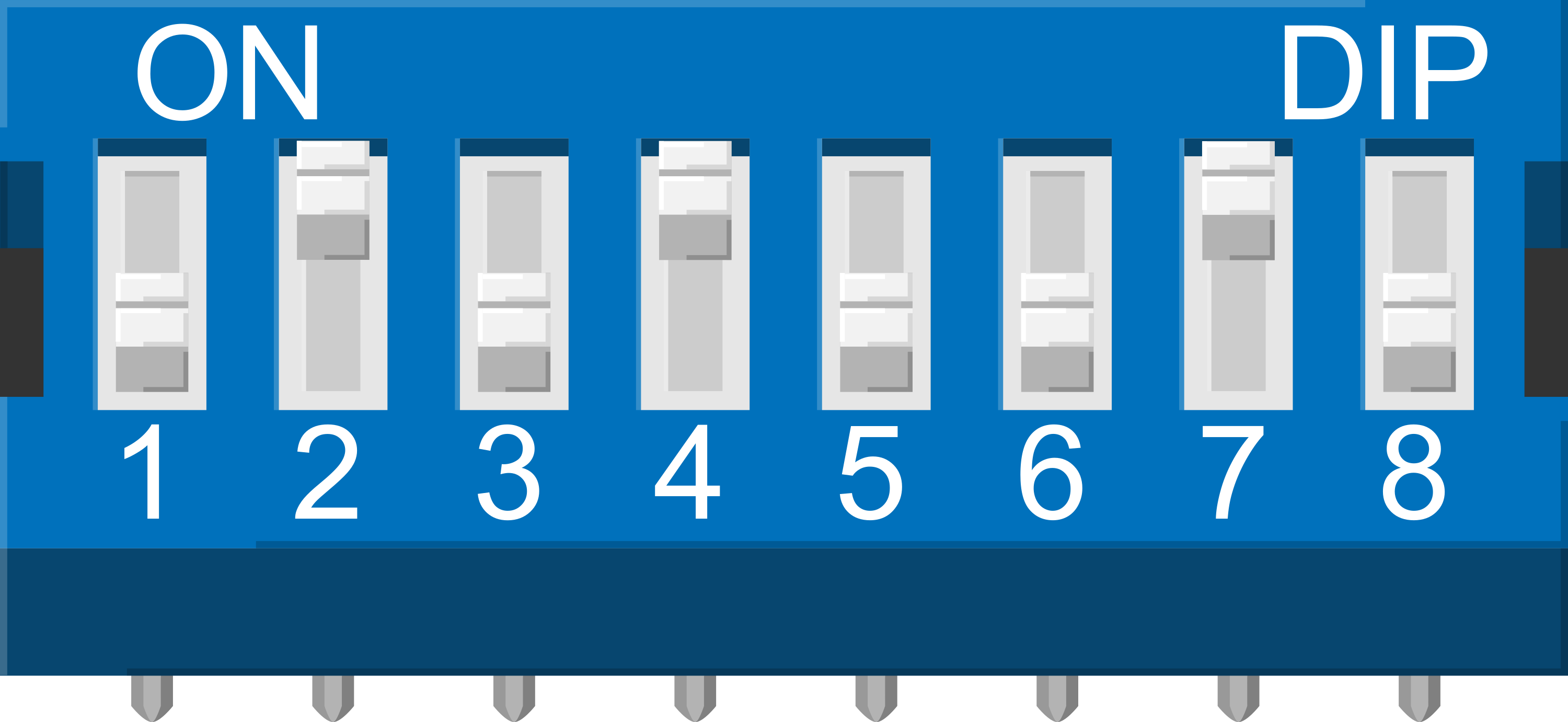 Image of DIP Switch (8 Position)