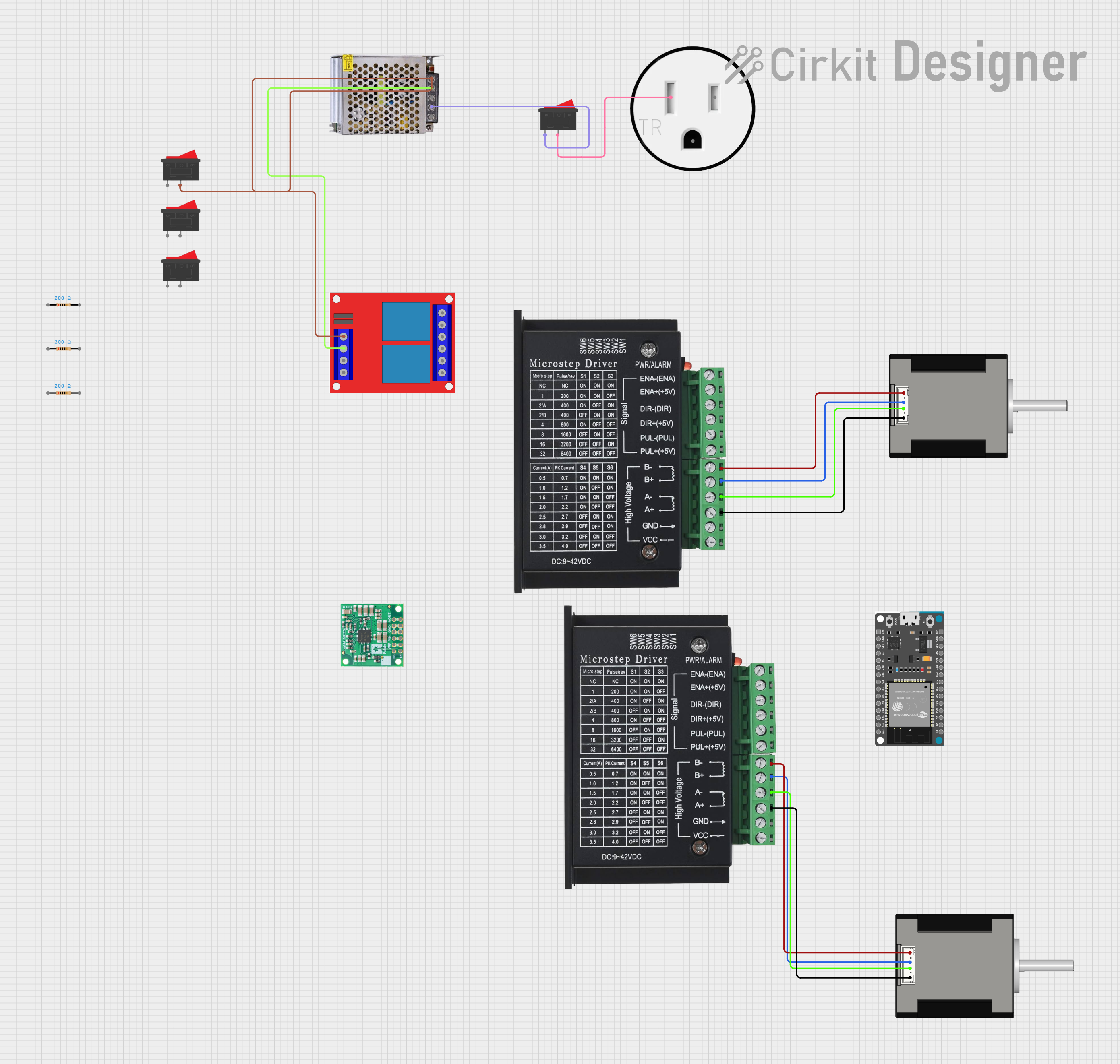 Image of tsis: A project utilizing Tb6600 4.5amps  in a practical application