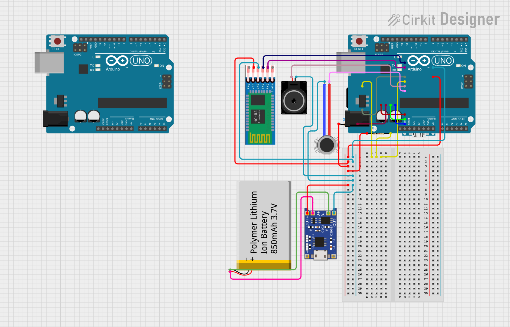 Image of güç kaynağı: A project utilizing NANO Shield Board W/ Power Switch in a practical application