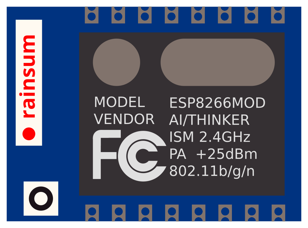 Image of ESP8266 ESP-07 WiFi Module