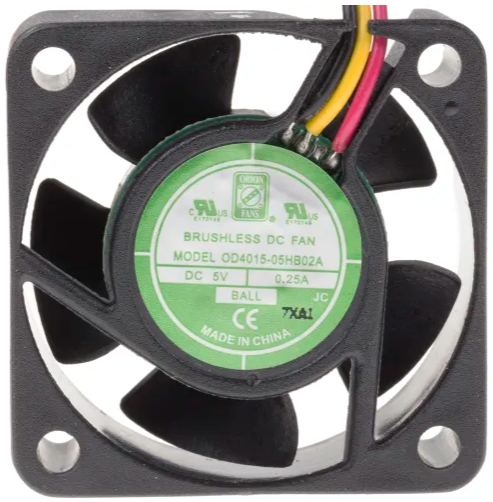 Image of RS PRO OD4015 Series Axial Fan 5V dc 14.4 m³/h