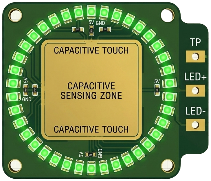 Image of Green Led Touchpad