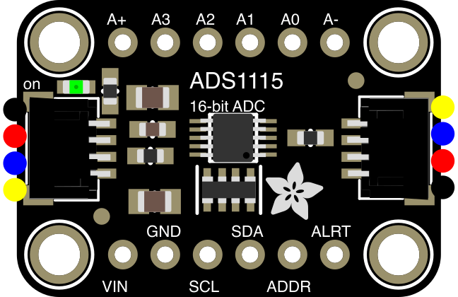 Image of Adafruit ADS1115 16-Bit ADC