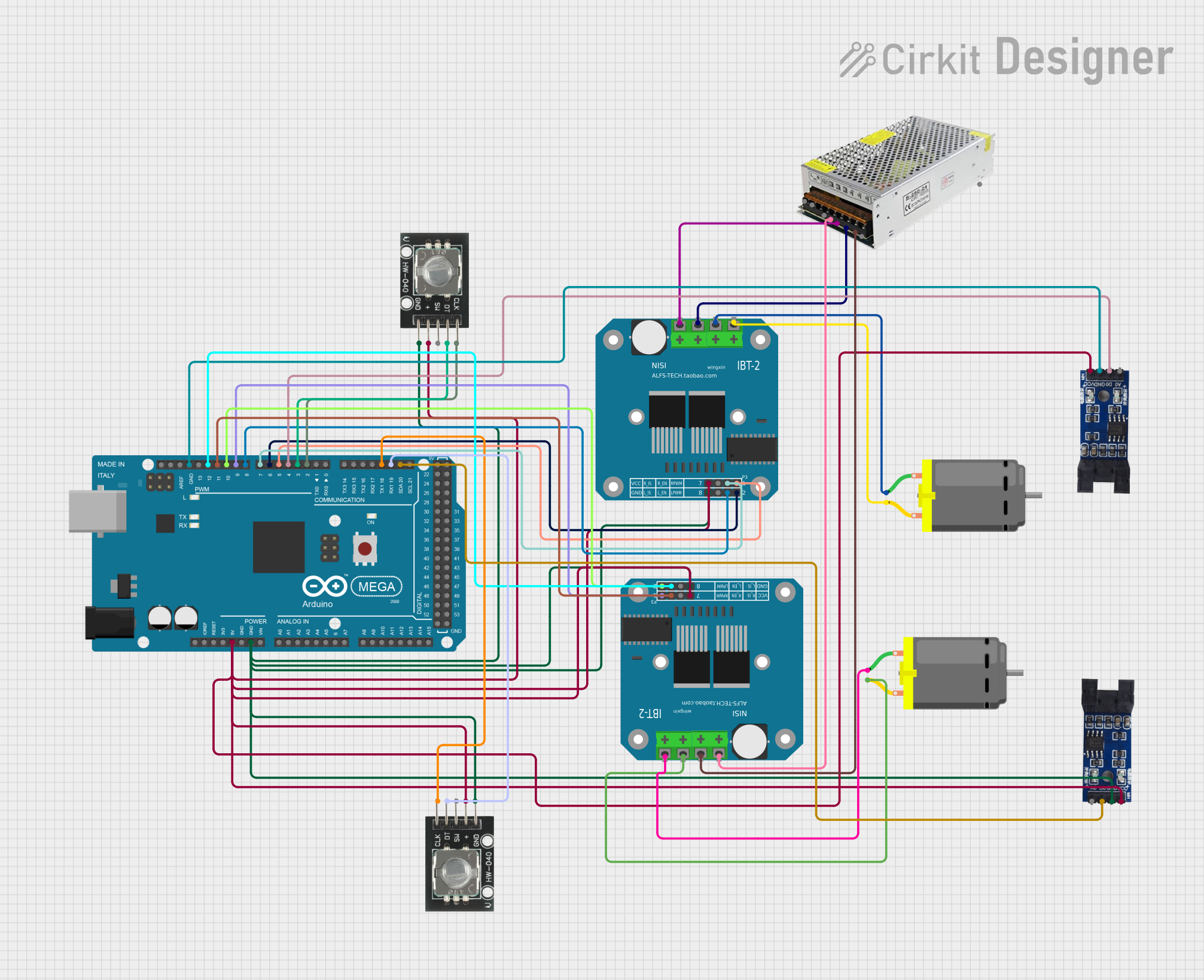 Image of smart net: A project utilizing Motor Control Board in a practical application