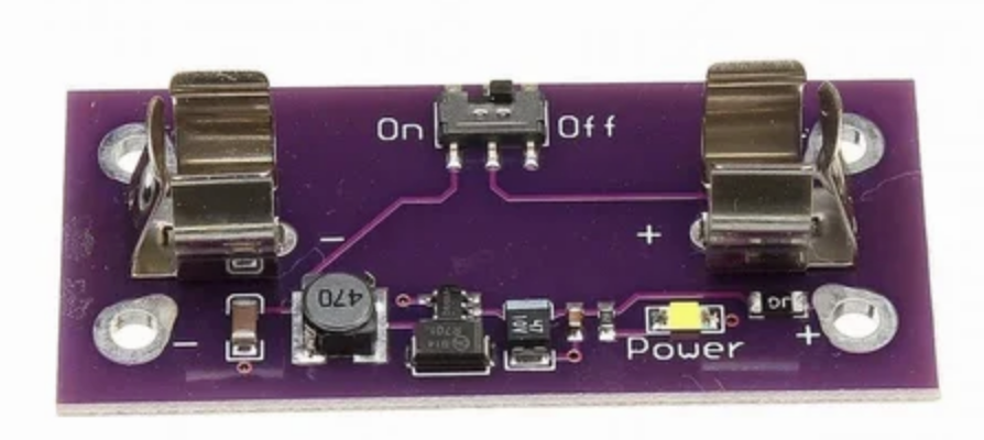 Image of lilypad battery holder