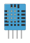 DHT11 Humitidy and Temperature Sensor (Sim test)