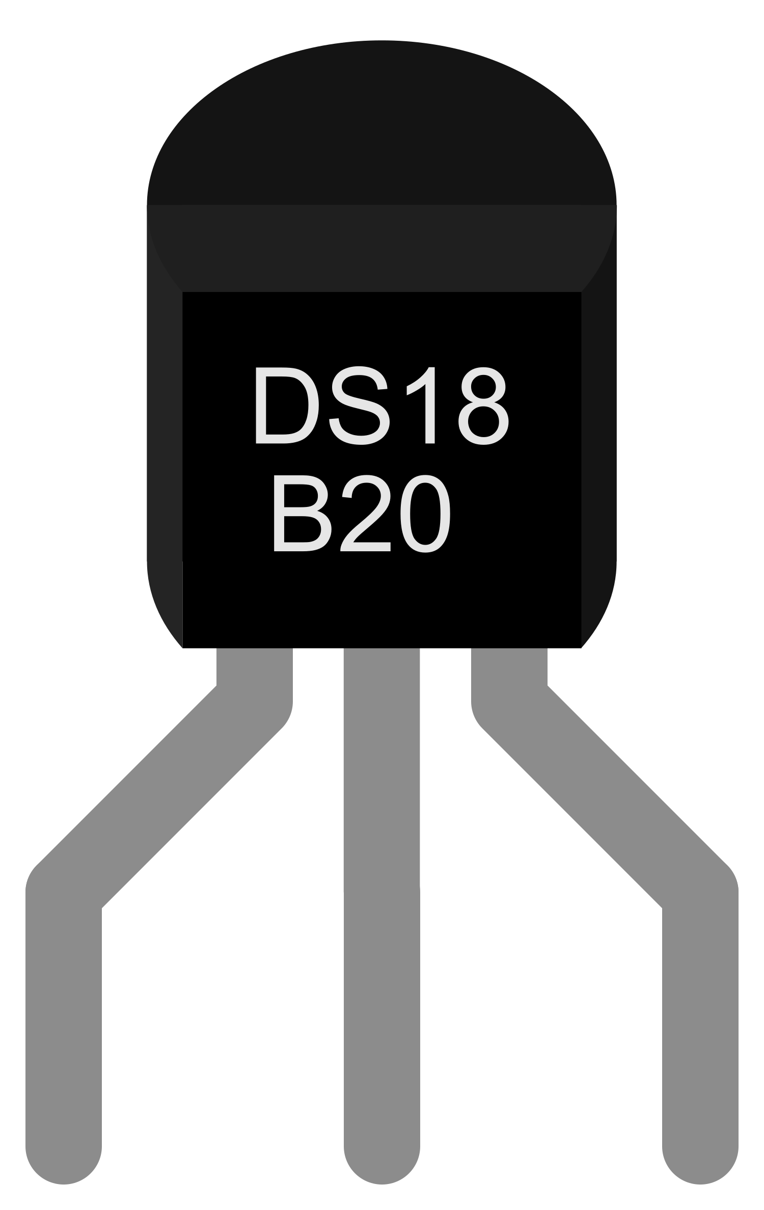 Image of DS18B20 1-Wire Temperature Sensor