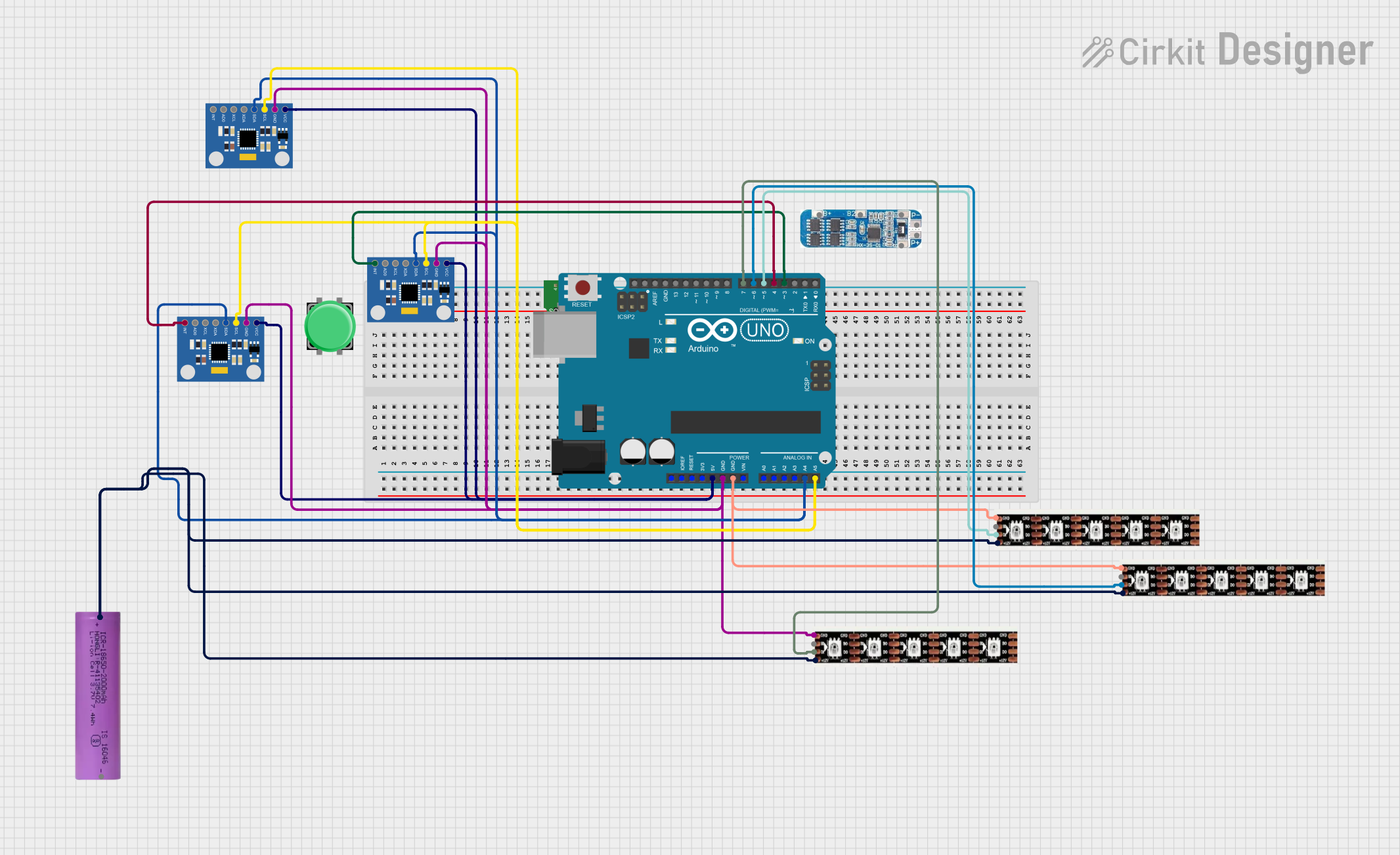 Image of GG: A project utilizing Adafruit LIS3MDL + LSM6DS33 - 9 DoF IMU with Accel + Gyro + Mag in a practical application