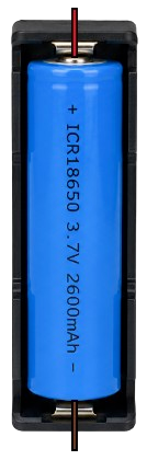 Image of 18650 in case