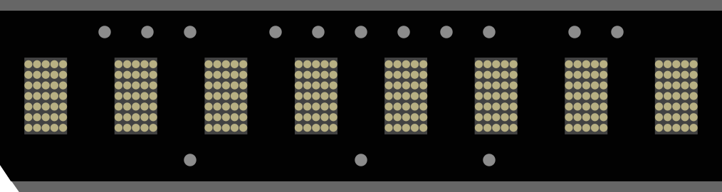 Image of HCMS-291x/297x 8-Character Serial LED Display