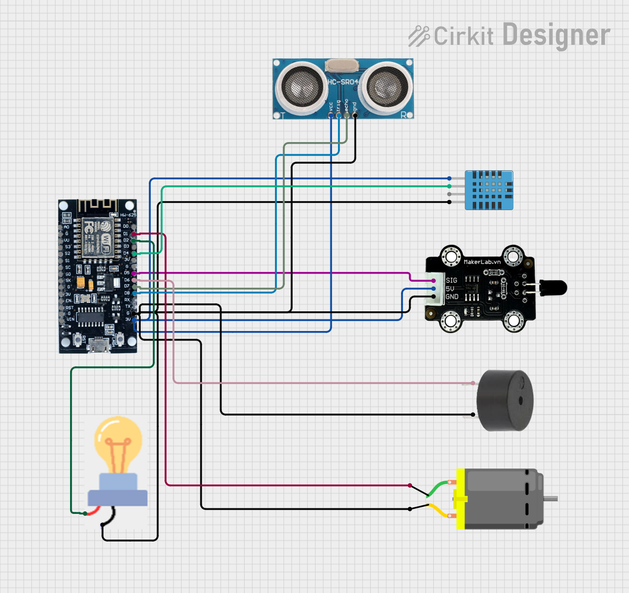 Image of wi-fi home: A project utilizing Adafruit HUZZAH ESP8266 in a practical application