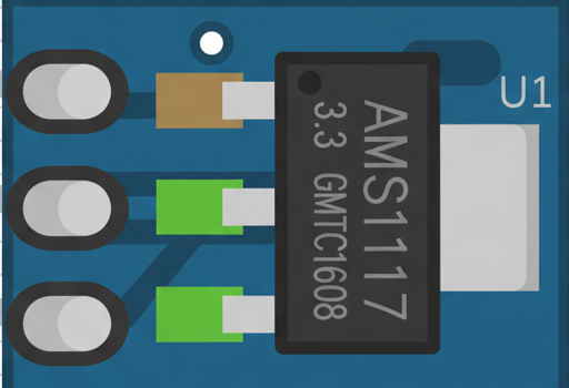 Image of AMS1117 5V-3.3V Step Down