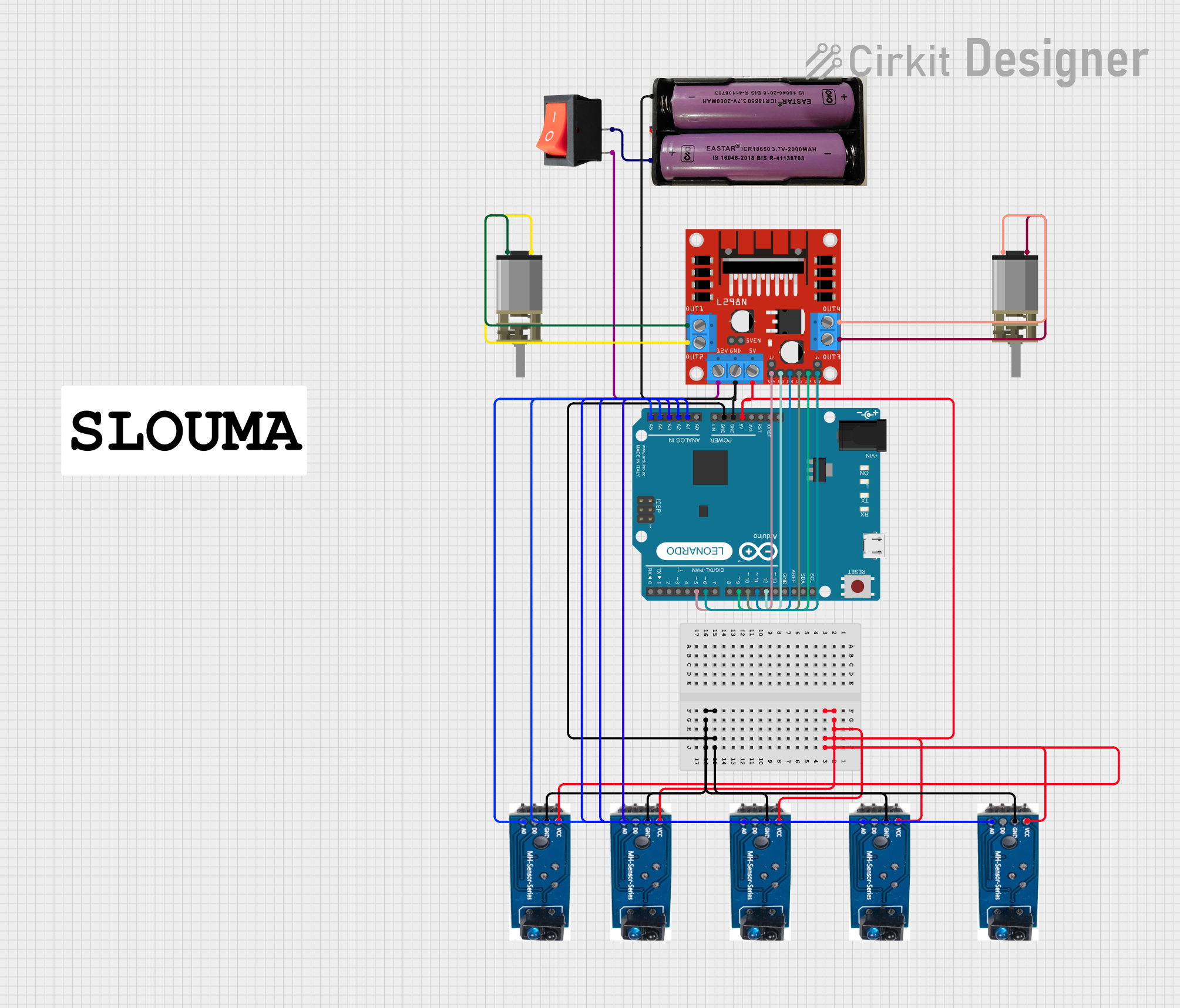 Image of SLOUMA : A project utilizing Linky Tri in a practical application