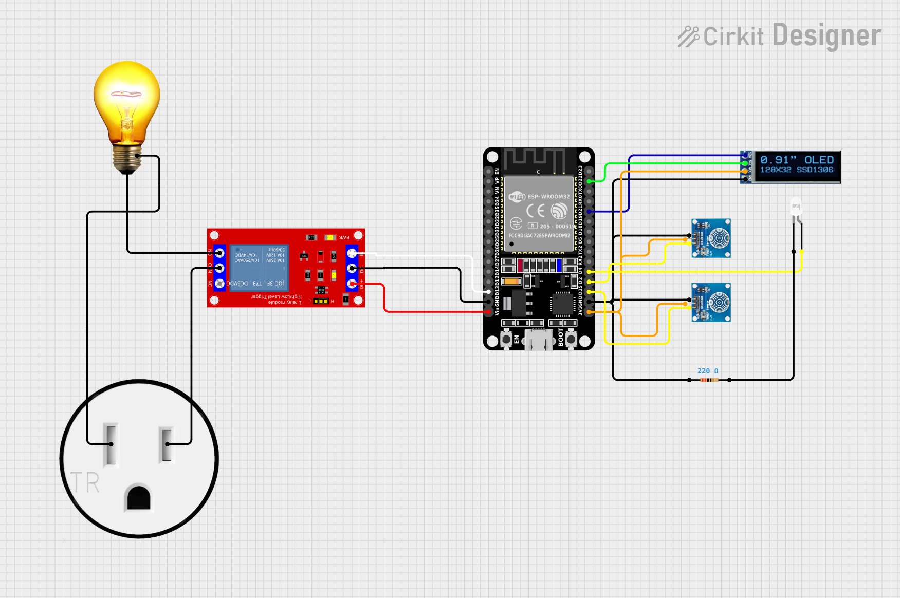 Image of Study Lamp: A project utilizing Contactor Symbol in a practical application