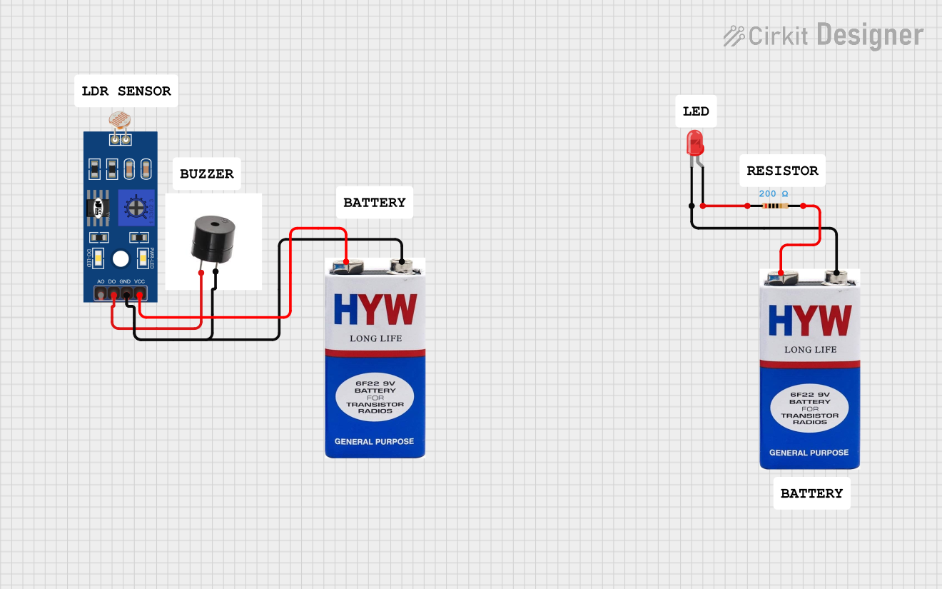 Image of LASER HOME SECURITY SYSTEM: A project utilizing LED_RING in a practical application