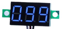 How to Use Blue Digital Mini Voltmeter: Pinouts, Specs, and Examples ...