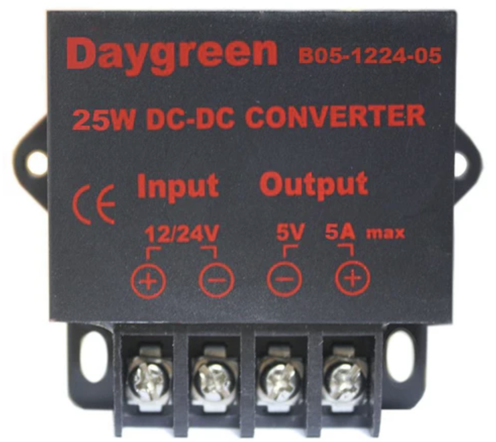 Image of 24-12V to 5V DC-DC Step Down (Buck) Converter (5A)