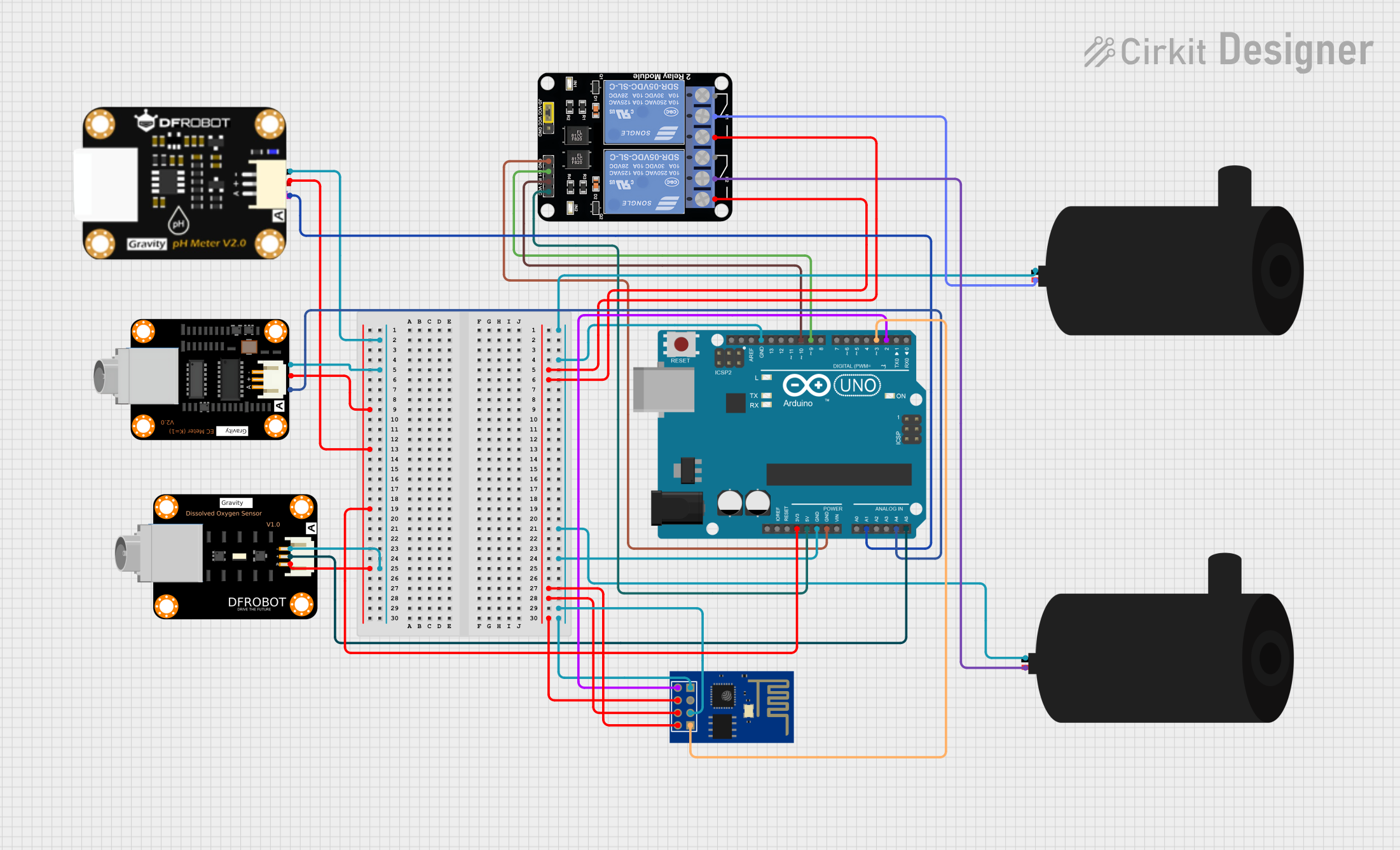 Image of swd: A project utilizing DFRobot Dissolved Oxygen Sensor in a practical application