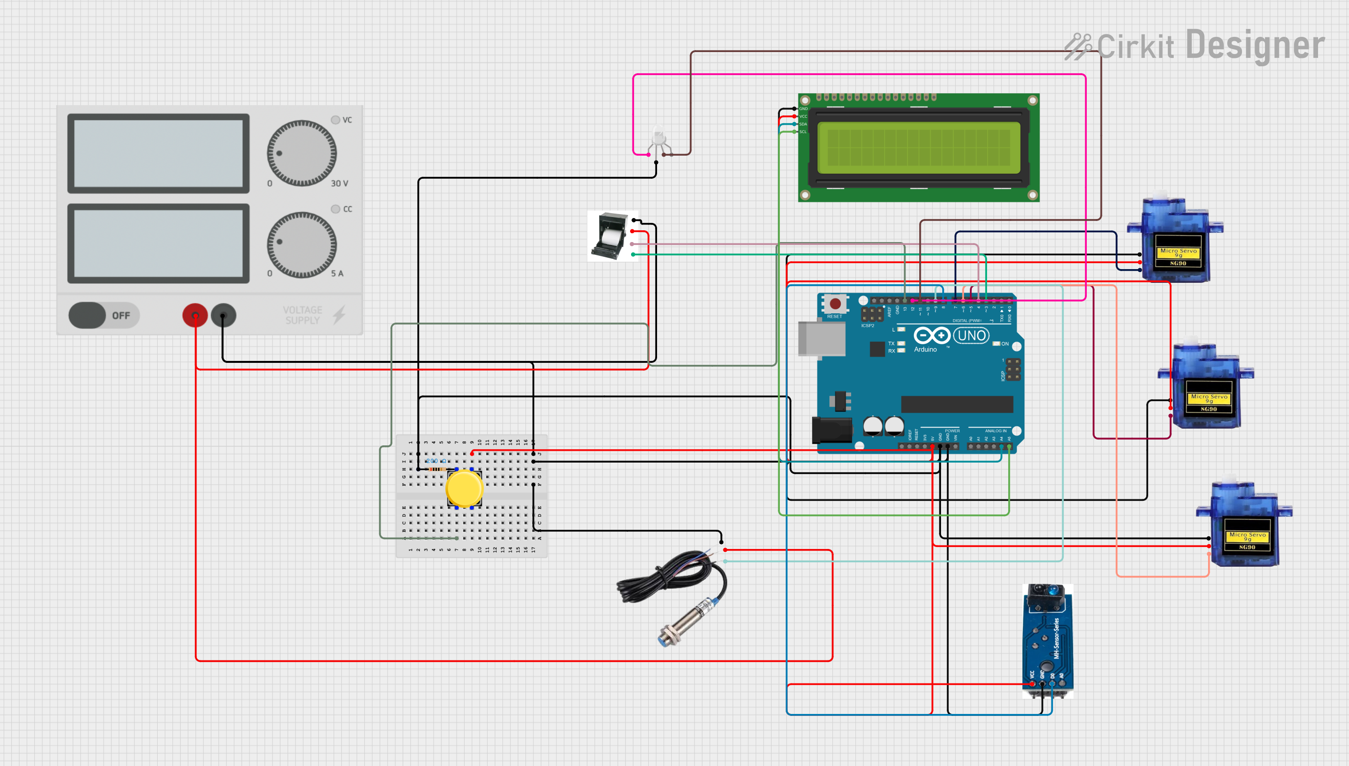 Image of scince exhibition 2024: A project utilizing Thermal PRinter in a practical application