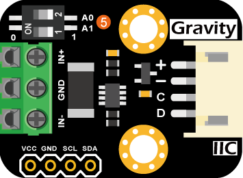 Image of Gravity I2C Digital Wattmeter