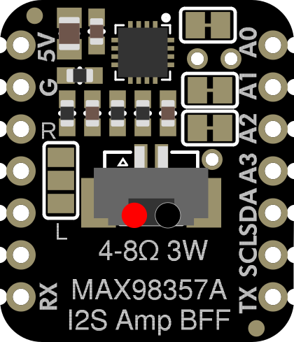 Image of Adafruit I2S Amp BFF