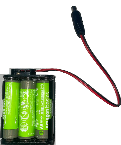 Image of 6 x aa battery holder