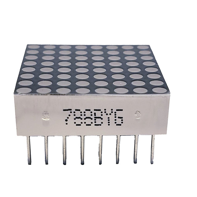 Image of  8X8 20 MM YELLOW-GREEN LED MATRIX